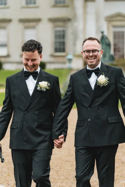 Wedding celebration moment at a Dublin wedding